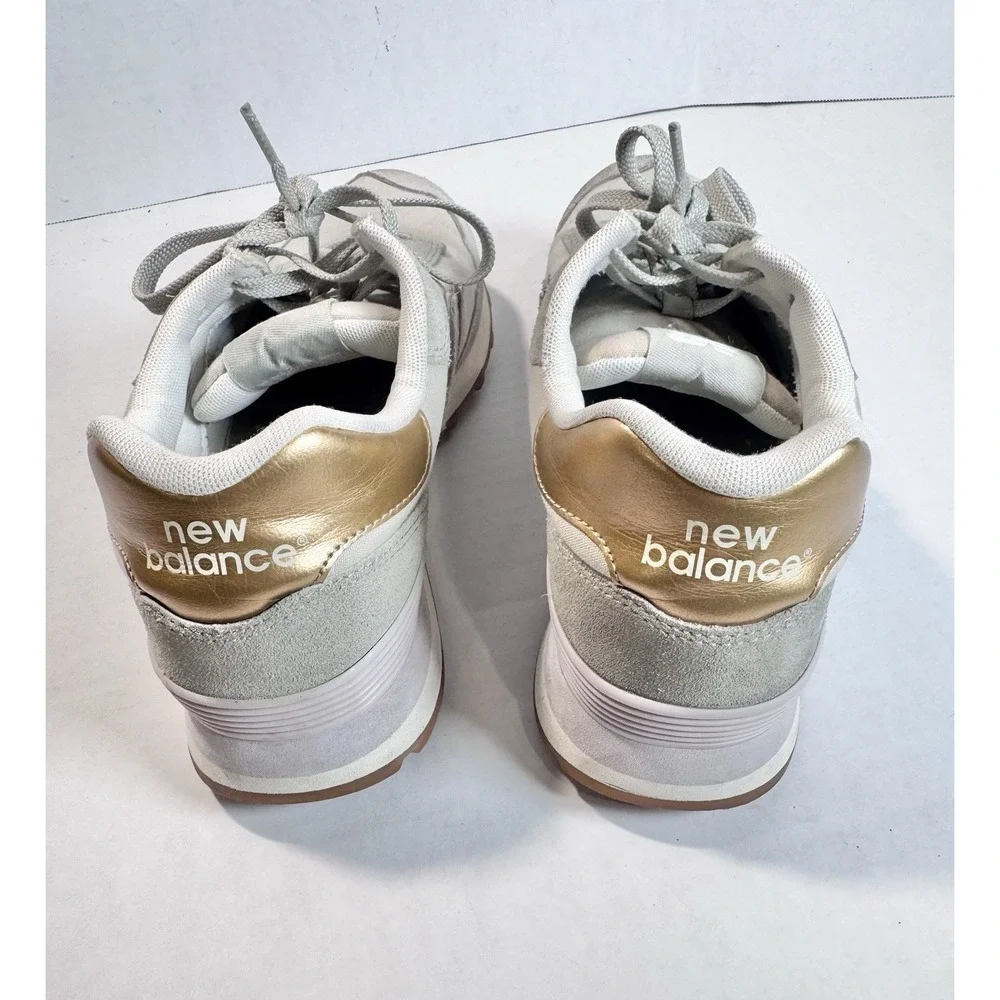 New Balance Women's Size 11 515 WL515FCM Light Purple Gold Casual Shoes Sneakers